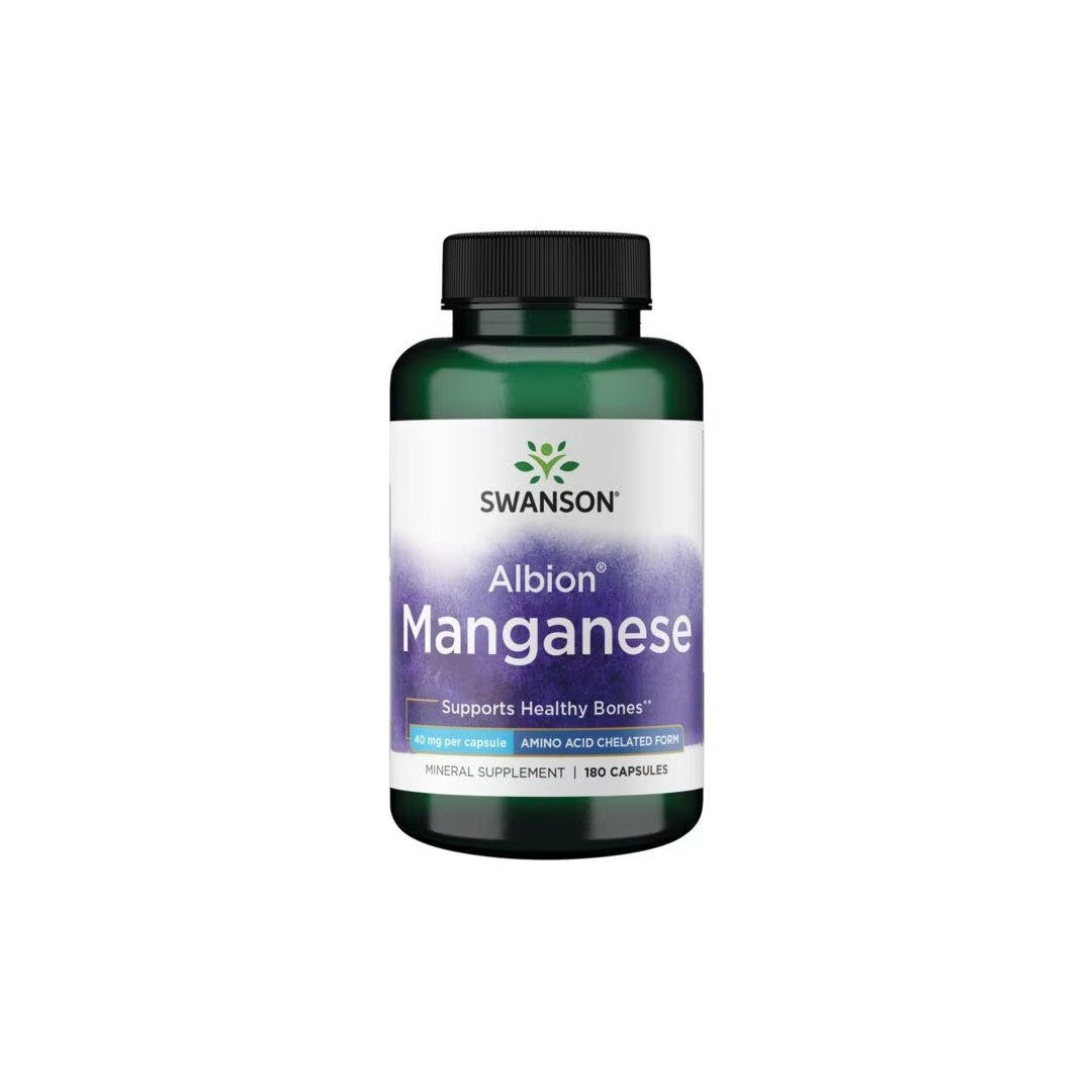Albion Mangan 40 mg 180 Kapseln Swanson Health Products
