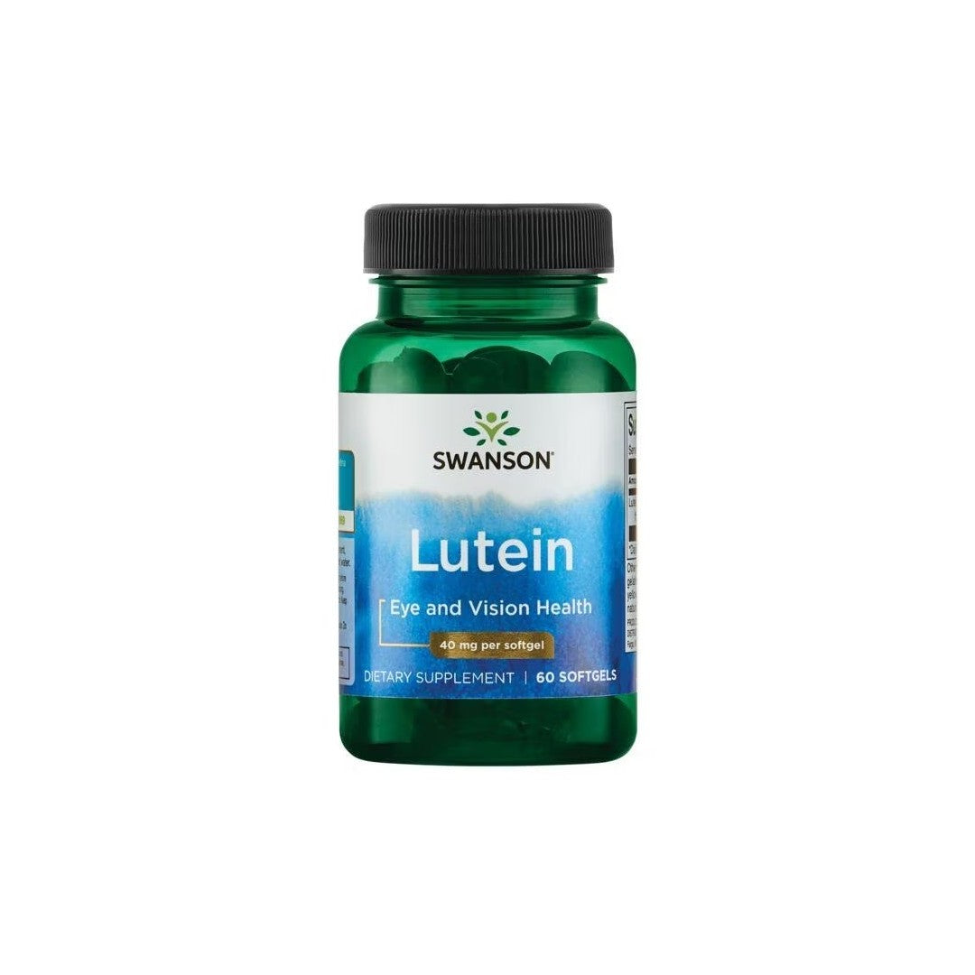 Lutein 40 Mg 60 Weichkapseln Swanson Health Products